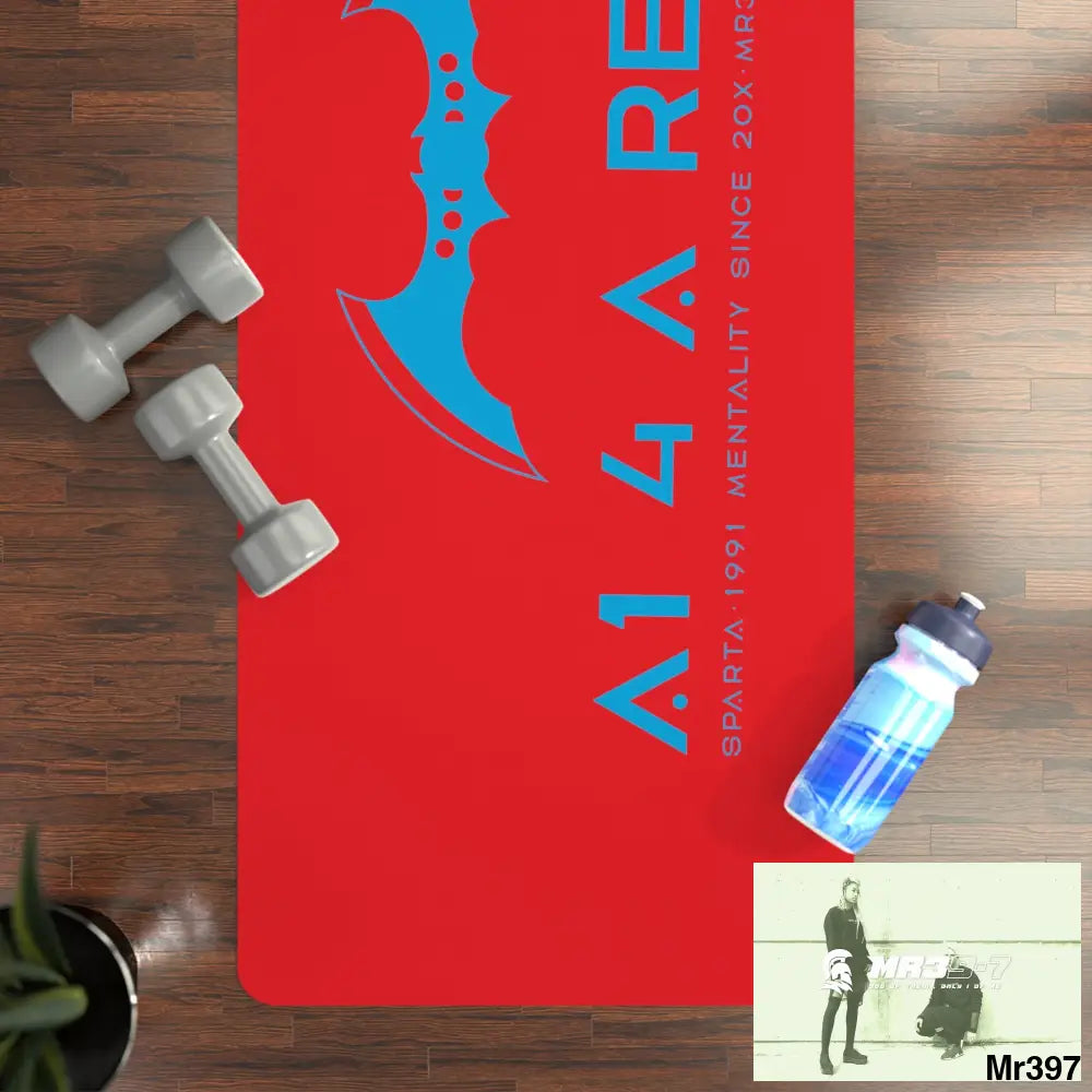 A1 4 A Reason Rubber Yoga Mat 24” x 68” Home Decor