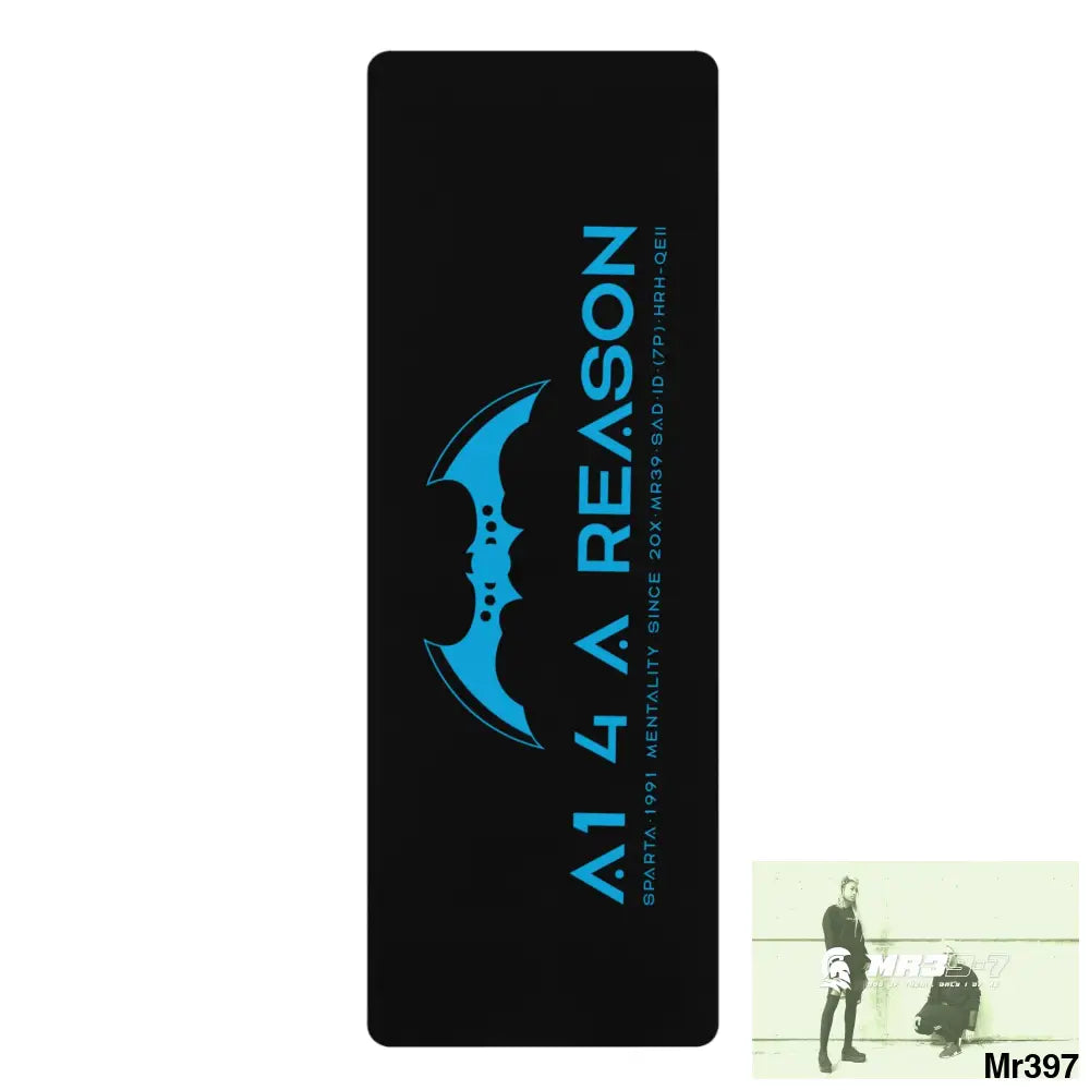 A1 4 A Reason Rubber Yoga Mat 24” x 68” Home Decor