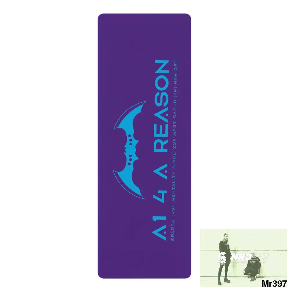 A1 4 A Reason Rubber Yoga Mat 24” x 68” Home Decor