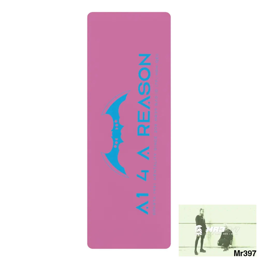 A1 4 A Reason Rubber Yoga Mat 24” x 68” Home Decor