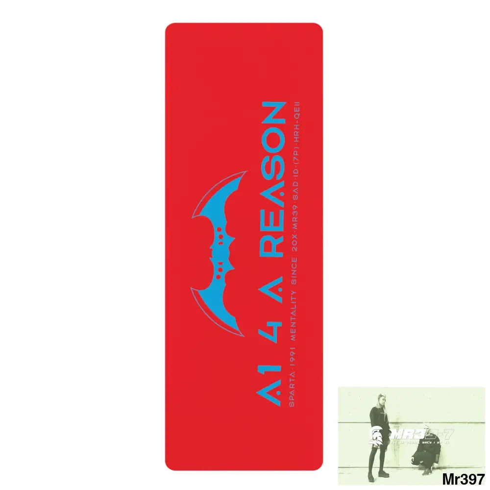 A1 4 A Reason Rubber Yoga Mat 24” x 68” Home Decor