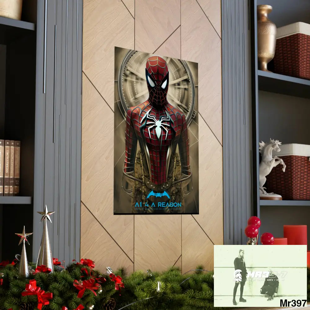 A1 4 A Reason Steampunk SpiderMan Graphic Matte Vertical Posters Poster