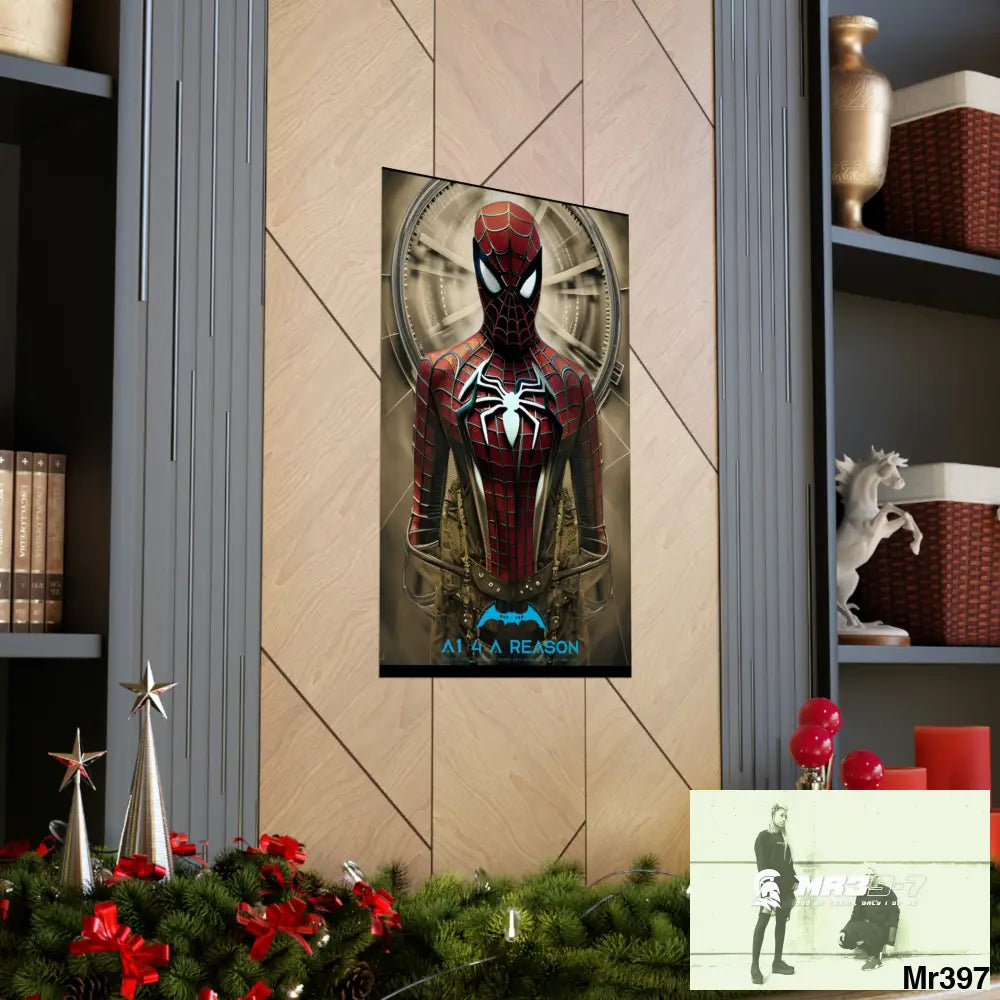 A1 4 A Reason Steampunk SpiderMan Graphic Matte Vertical Posters Poster