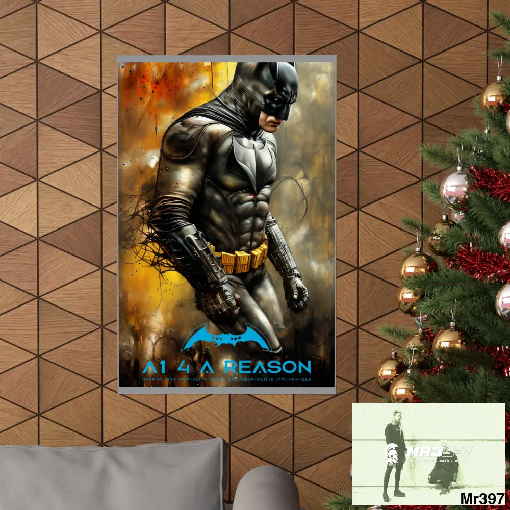 A1 4 A reason Super Resolution Batpain Steampunk Graphic Matte Vertical Posters Poster