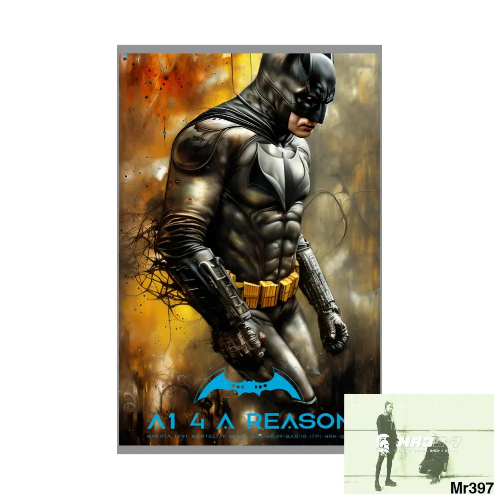 A1 4 A reason Super Resolution Batpain Steampunk Graphic Matte Vertical Posters Poster