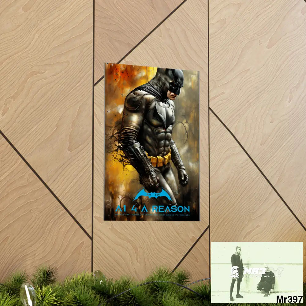 A1 4 A reason Super Resolution Batpain Steampunk Graphic Matte Vertical Posters Poster