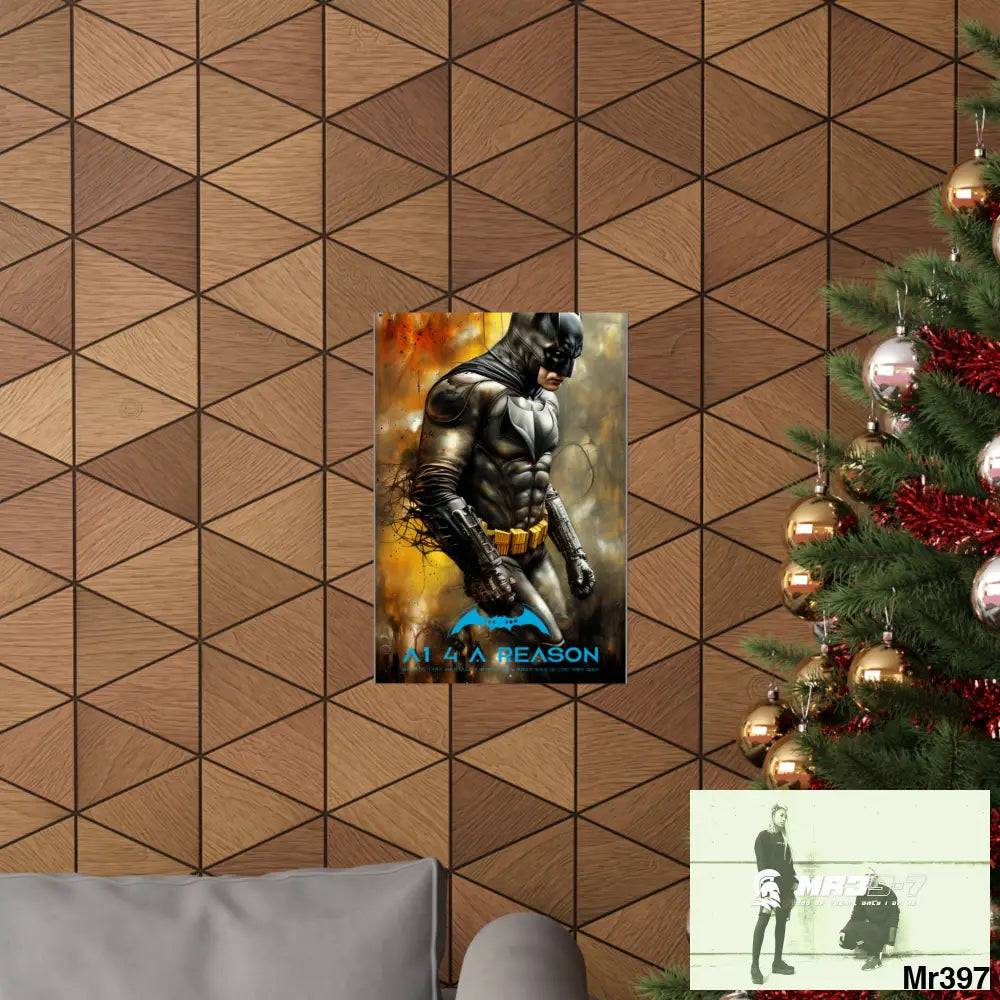 A1 4 A reason Super Resolution Batpain Steampunk Graphic Matte Vertical Posters Poster