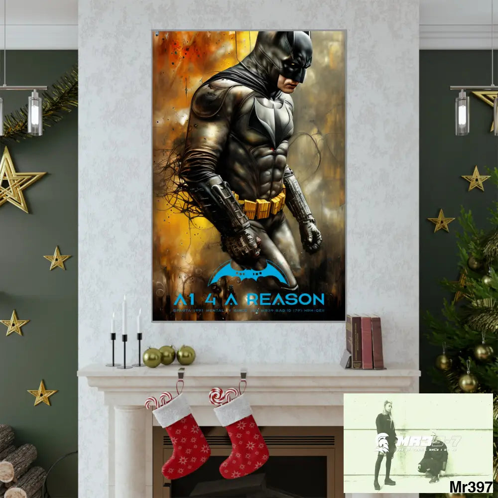 A1 4 A reason Super Resolution Batpain Steampunk Graphic Matte Vertical Posters Poster
