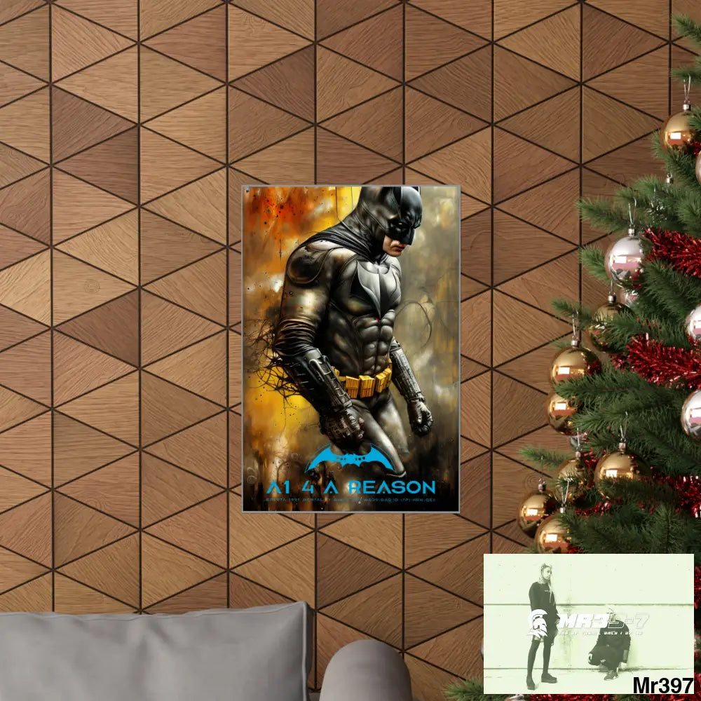 A1 4 A reason Super Resolution Batpain Steampunk Graphic Matte Vertical Posters Poster