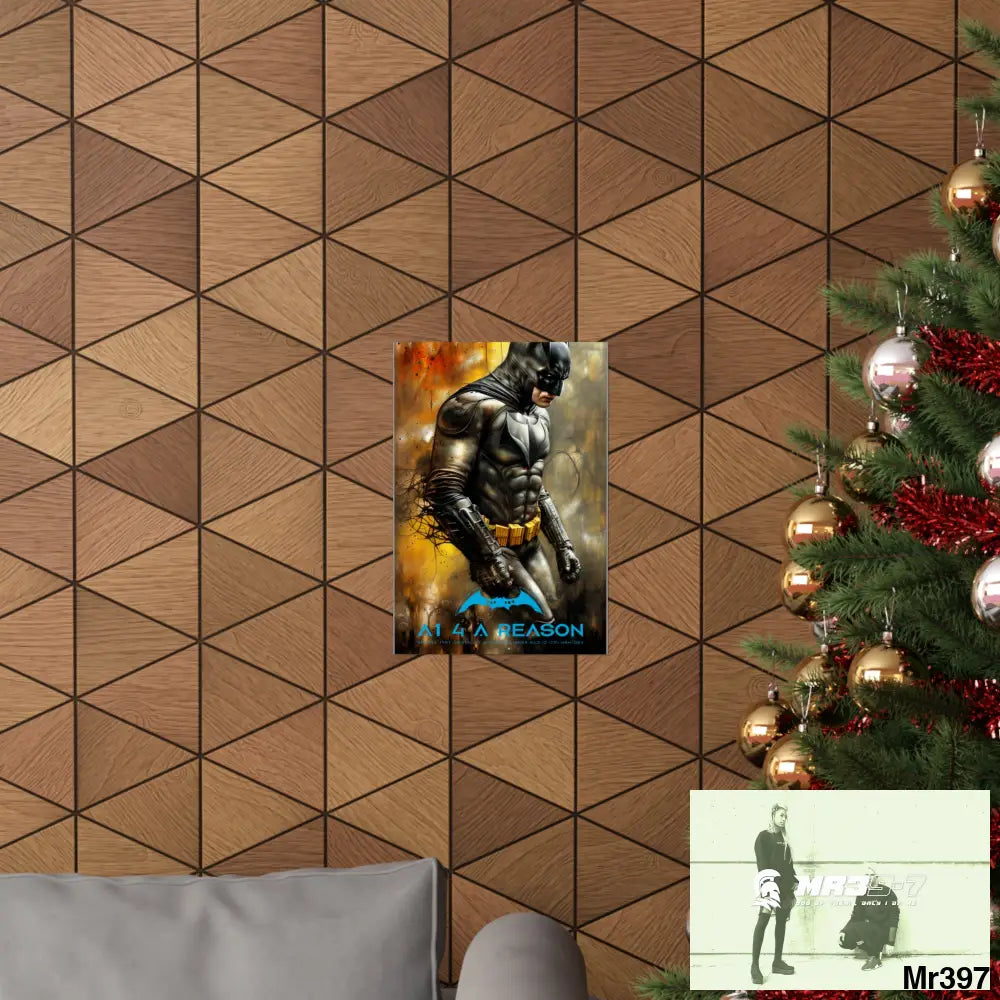 A1 4 A reason Super Resolution Batpain Steampunk Graphic Matte Vertical Posters Poster