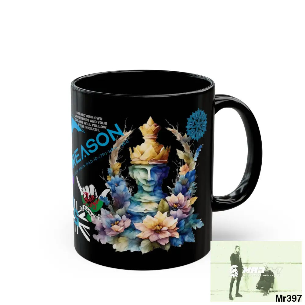 A1 4 A Reason Tactical SAS Roll over 11oz Black Mug GB / Thailand/ Bermo /Wales My Death /Murder night 2004 11oz Mug