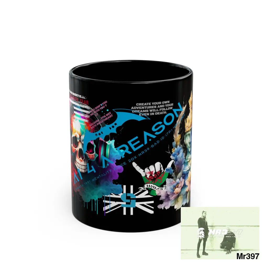 A1 4 A Reason Tactical SAS Roll over 11oz Black Mug GB / Thailand/ Bermo /Wales My Death /Murder night 2004 11oz Mug