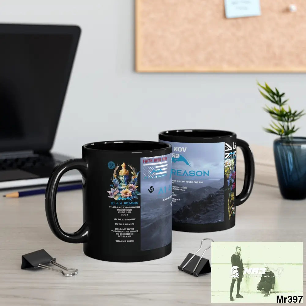 A1 4 A Reason Tactical SAS Roll over Death night 04/ 20X Strike B Done MT Snowdon 11oz Black Mug GB / Thailand/ Bermo