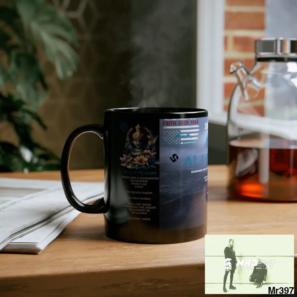 A1 4 A Reason Tactical SAS Roll over Death night 04/ 20X Strike B Done MT Snowdon 11oz Black Mug GB / Thailand/ Bermo