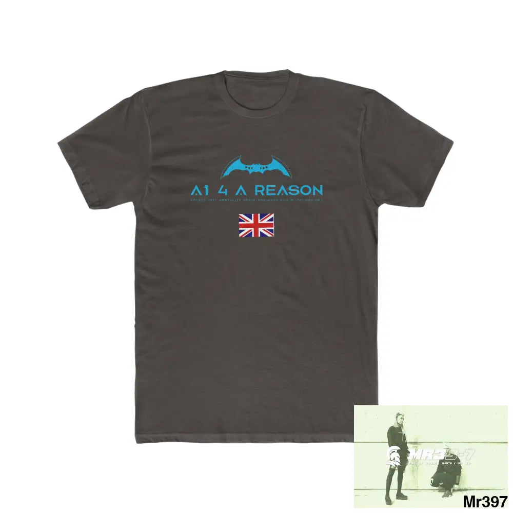 A1 4 A Reason Thailand 02-16 Men’s Cotton Crew Tee Solid Dark Chocolate / S T-Shirt