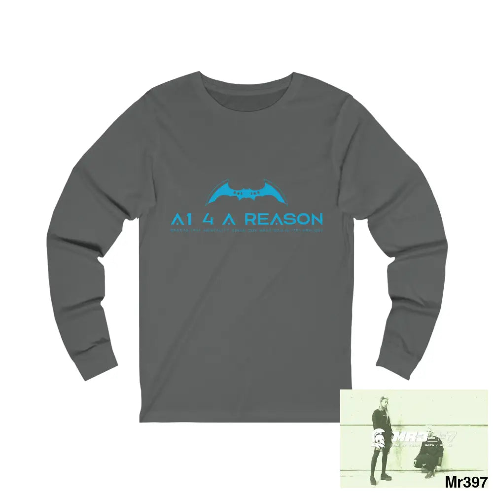 A1 4 A Reason Unisex Jersey Long Sleeve Tee S / Asphalt Long-sleeve