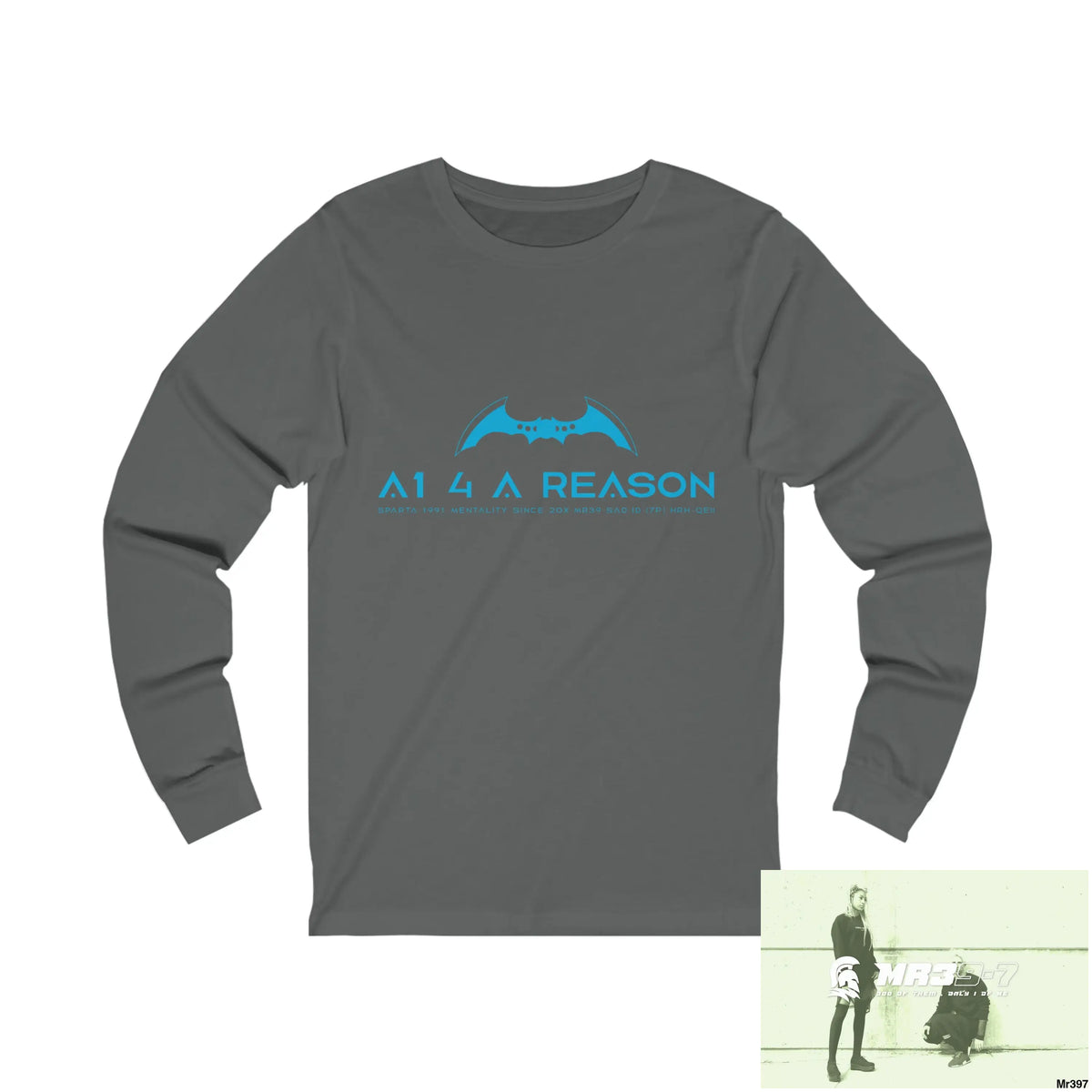 A1 4 A Reason Unisex Jersey Long Sleeve Tee S / Asphalt Long-sleeve