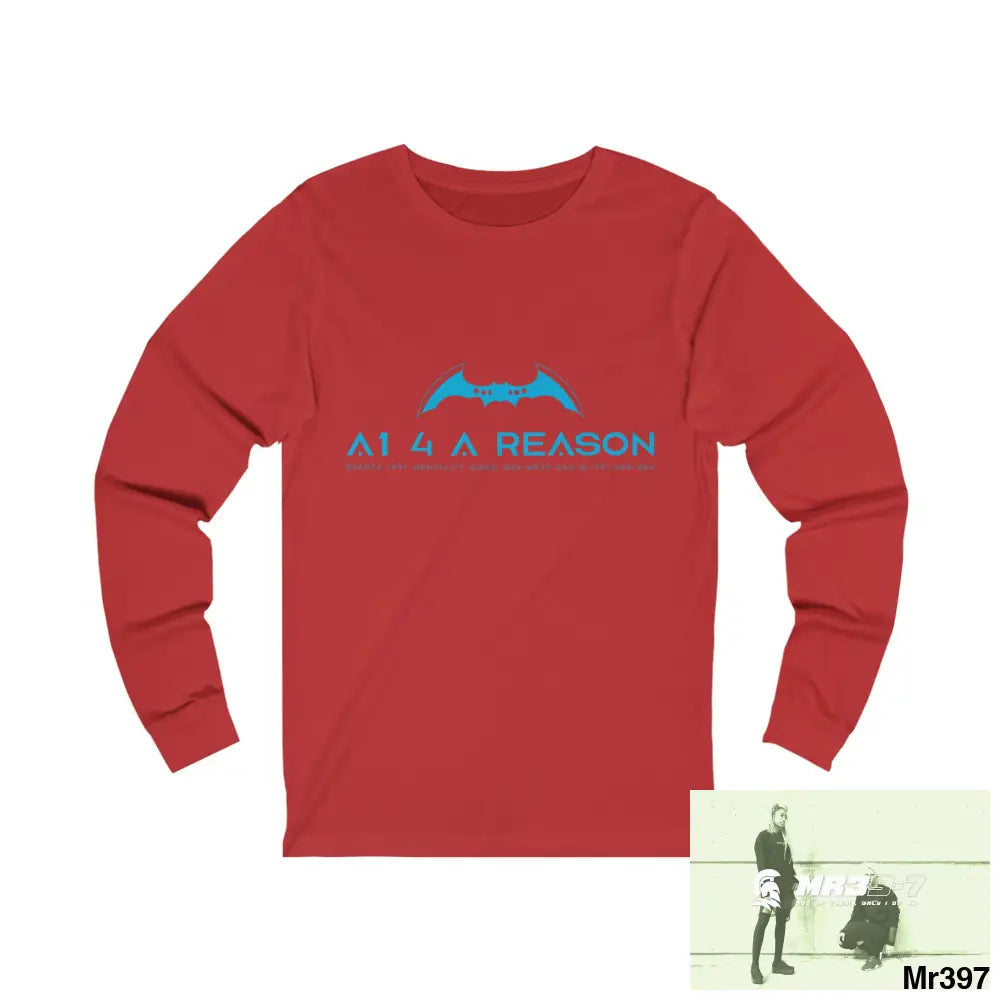 A1 4 A Reason Unisex Jersey Long Sleeve Tee S / Red Long-sleeve