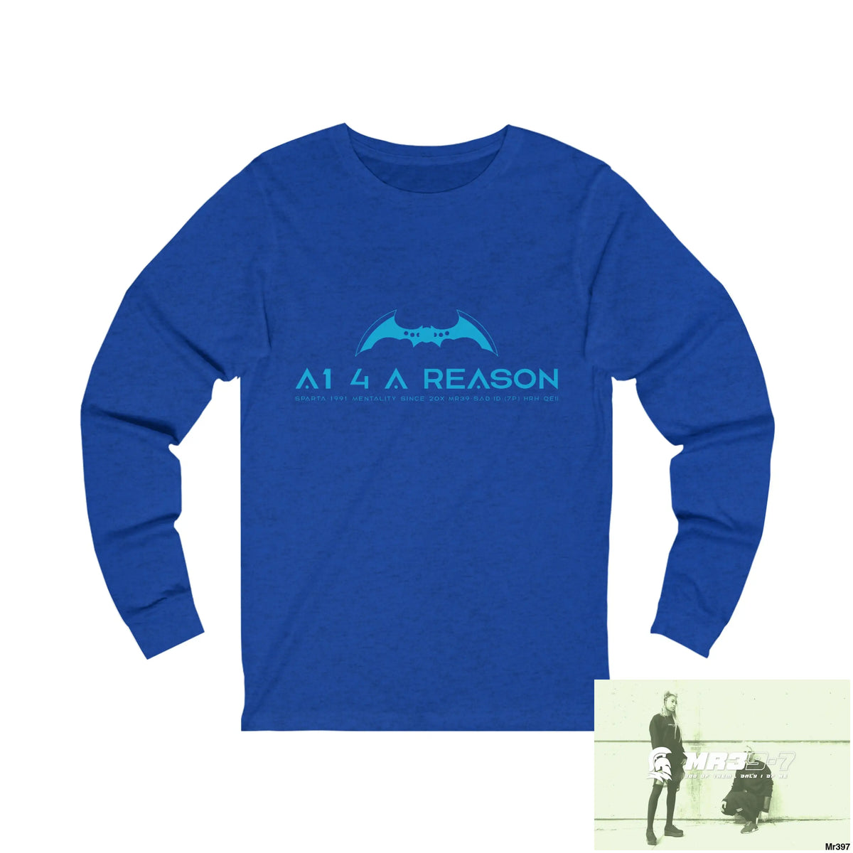 A1 4 A Reason Unisex Jersey Long Sleeve Tee XL / True Royal TriBlend Long-sleeve
