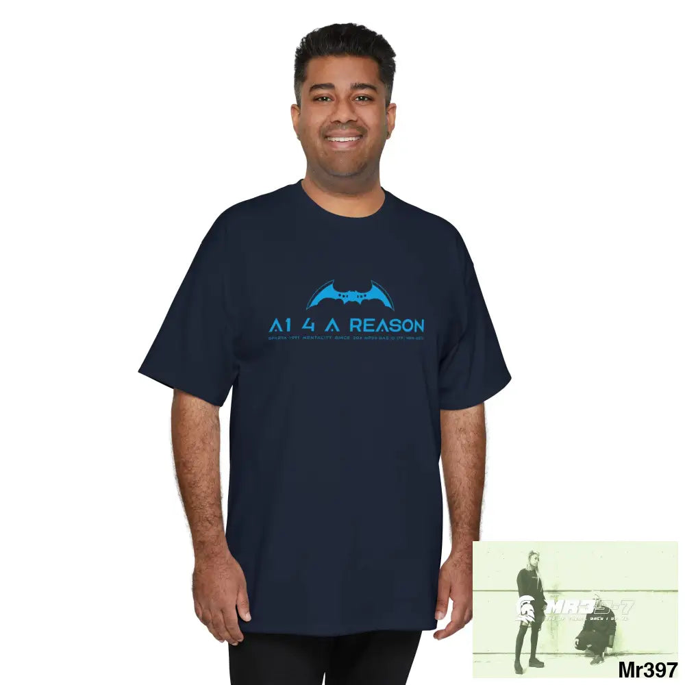 A1 4 A Reason Unisex Ultra Cotton® Tall T-Shirt Navy / XL T-Shirt