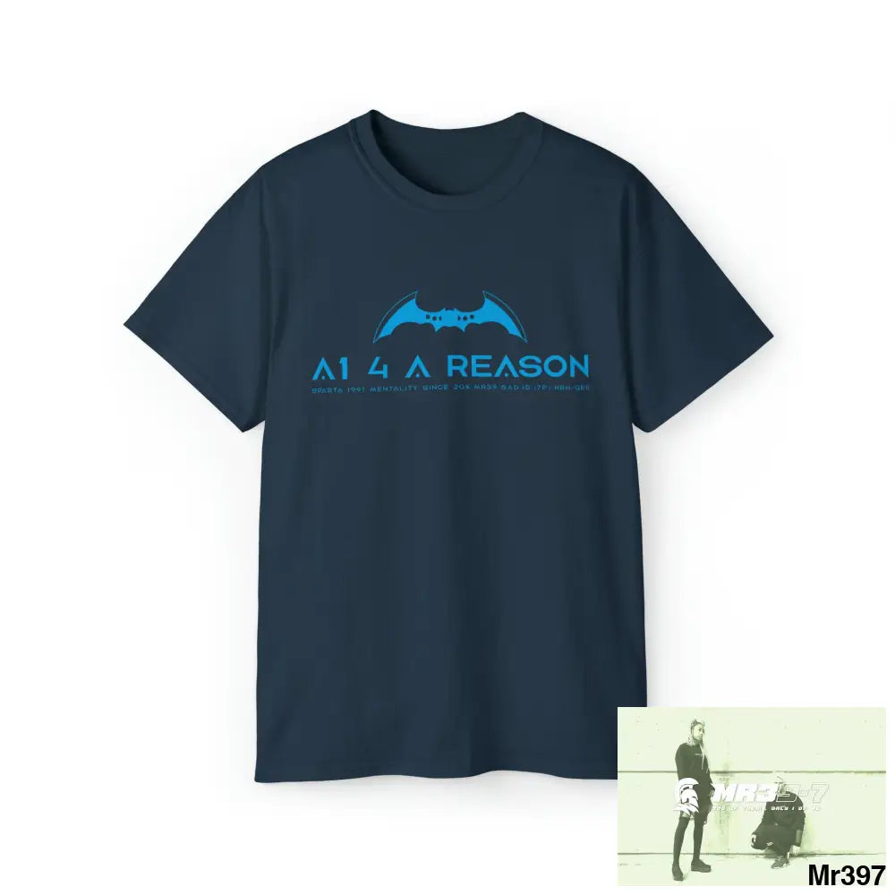 A1 4 A Reason Unisex Ultra Cotton Tee Blue Dusk / S T-Shirt