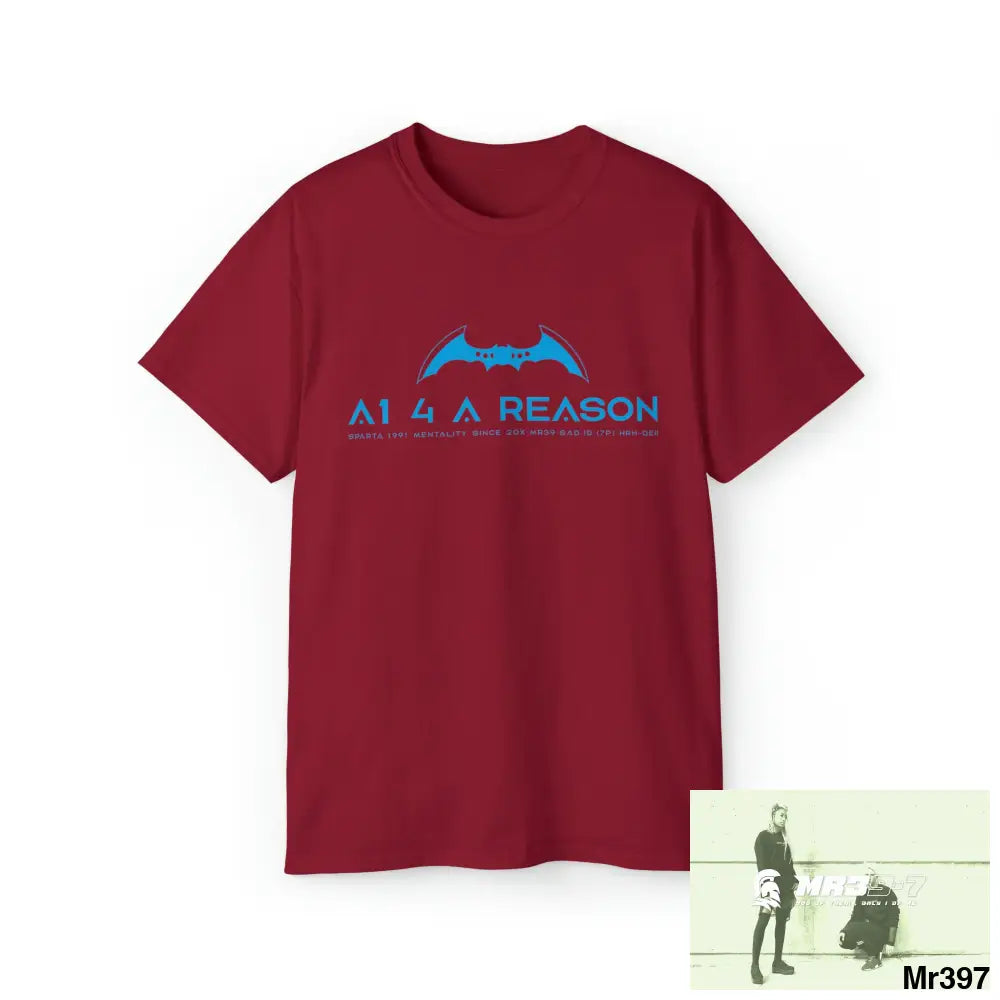 A1 4 A Reason Unisex Ultra Cotton Tee Cardinal Red / S T-Shirt