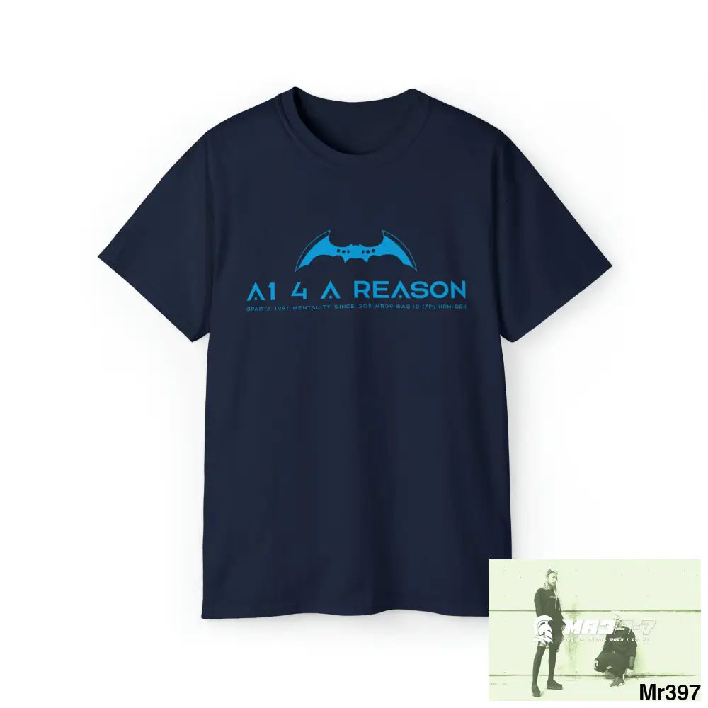 A1 4 A Reason Unisex Ultra Cotton Tee Navy / S T-Shirt