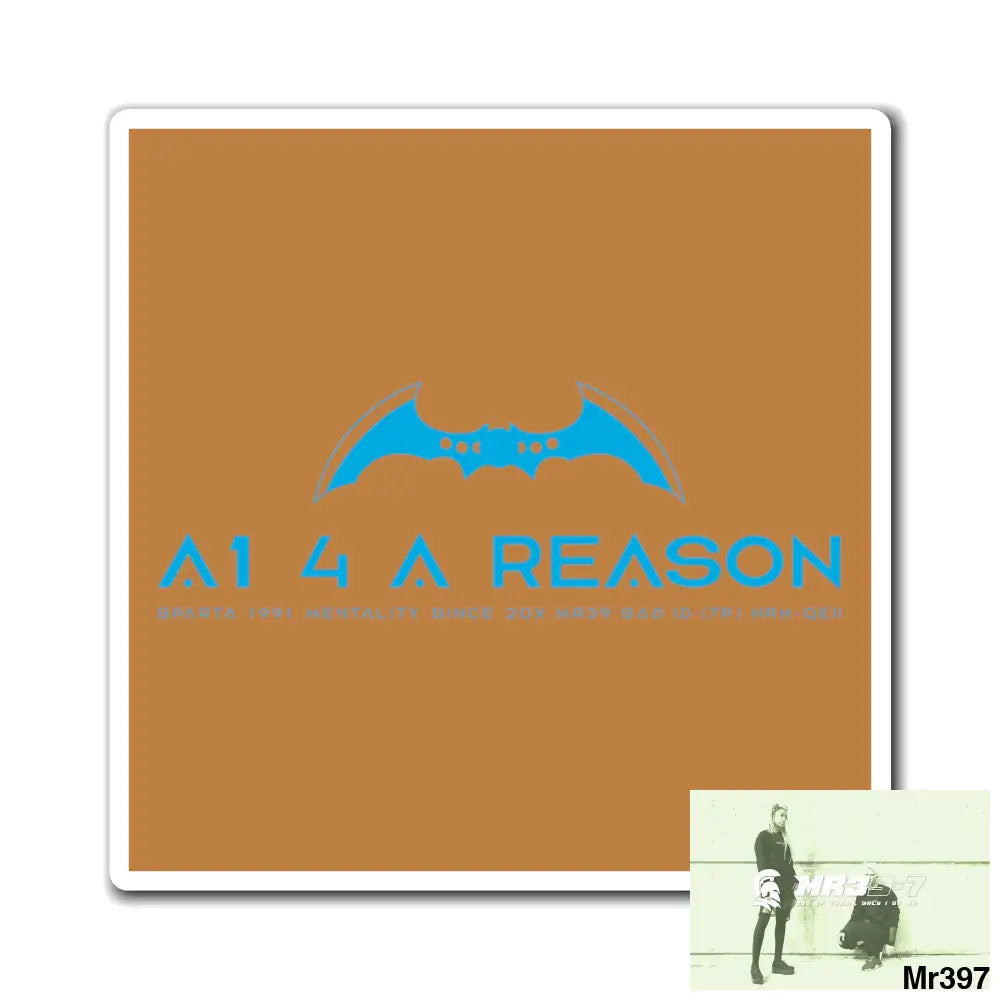 A1 4 A Reason Vigilante Magnet 3’’ × 3’’ Paper products