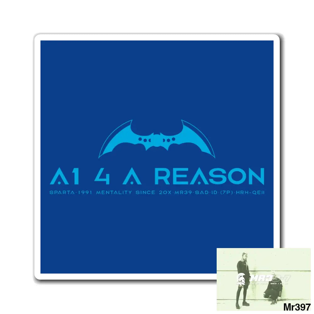 A1 4 A Reason Vigilante Magnet 4’’ × 4’’ Paper products