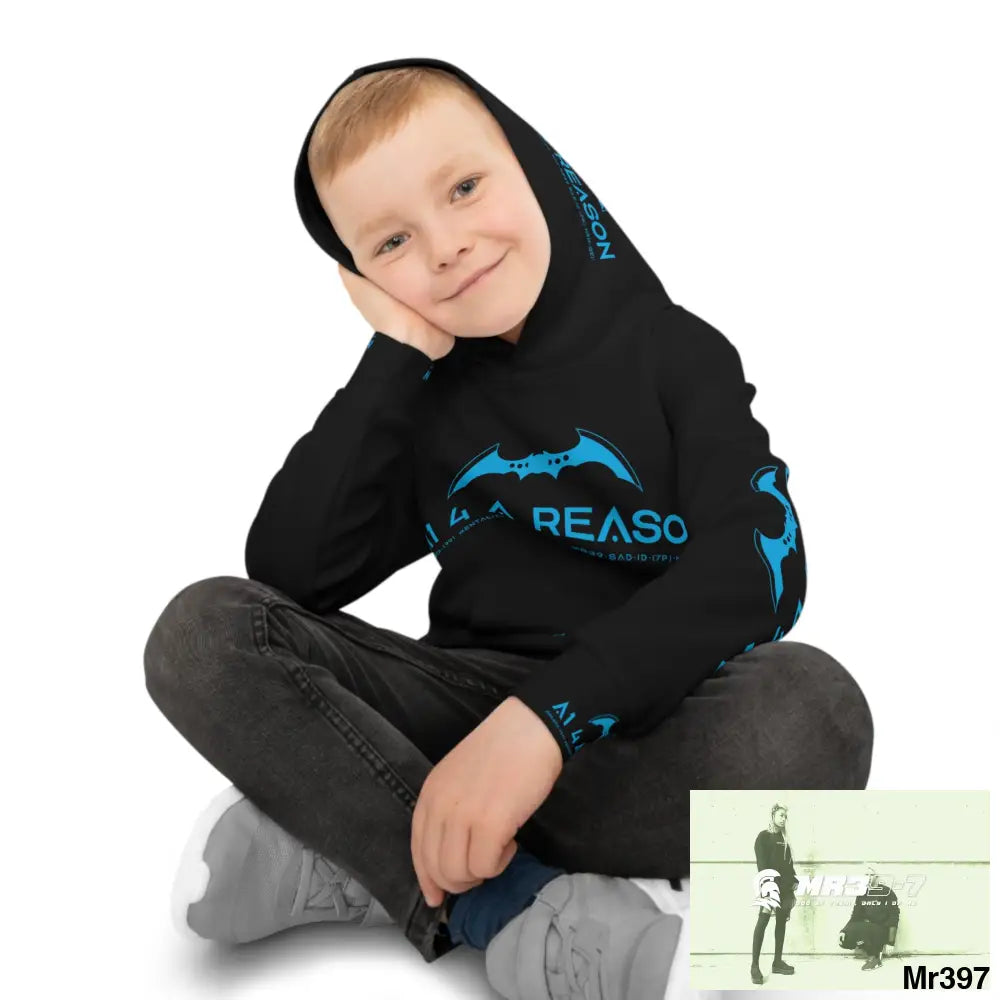 A1 4 A Reason with Tactical inside hood A1 Who dares Wins Mentality -. Children’s Hoodie (AOP) 2XS All Over Prints