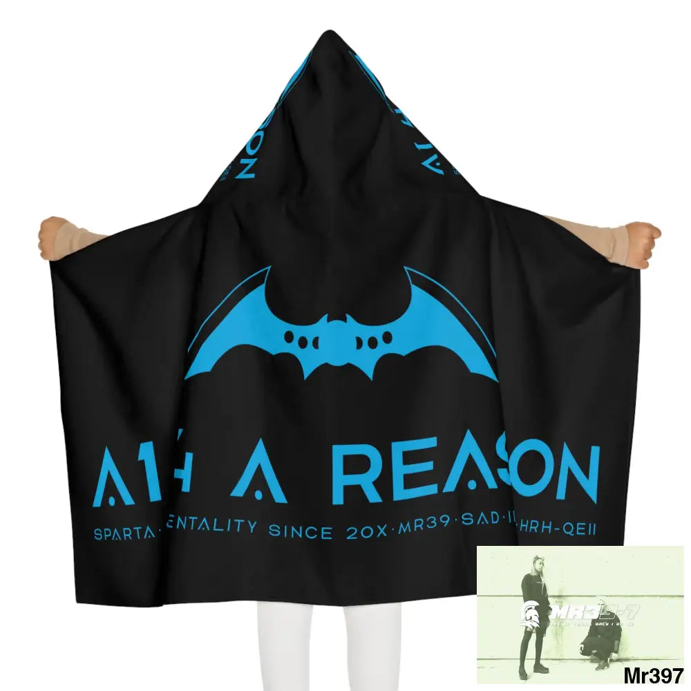 A1 4 A Reason Youth Hooded Towel 24’’ × 48’’ All Over Prints