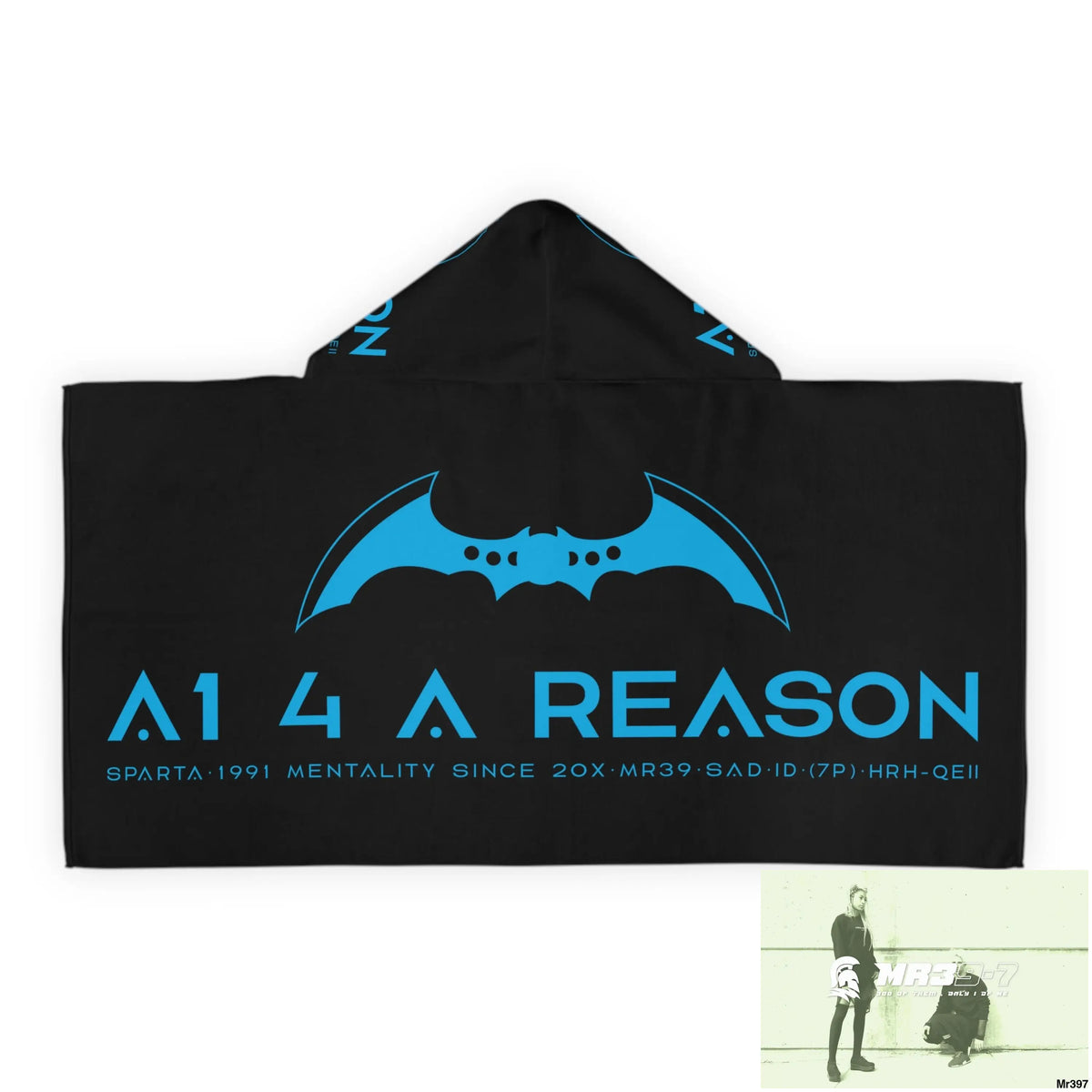 A1 4 A Reason Youth Hooded Towel 24’’ × 48’’ All Over Prints