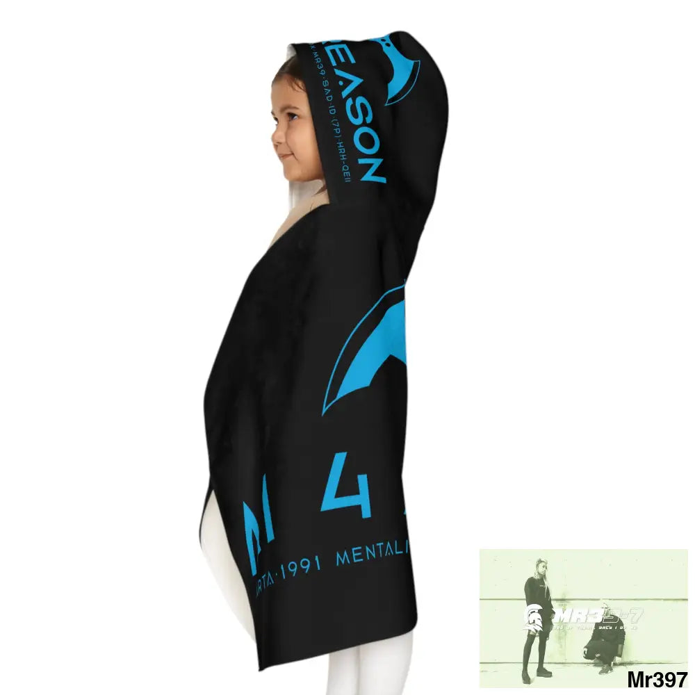 A1 4 A Reason Youth Hooded Towel 24’’ × 48’’ All Over Prints