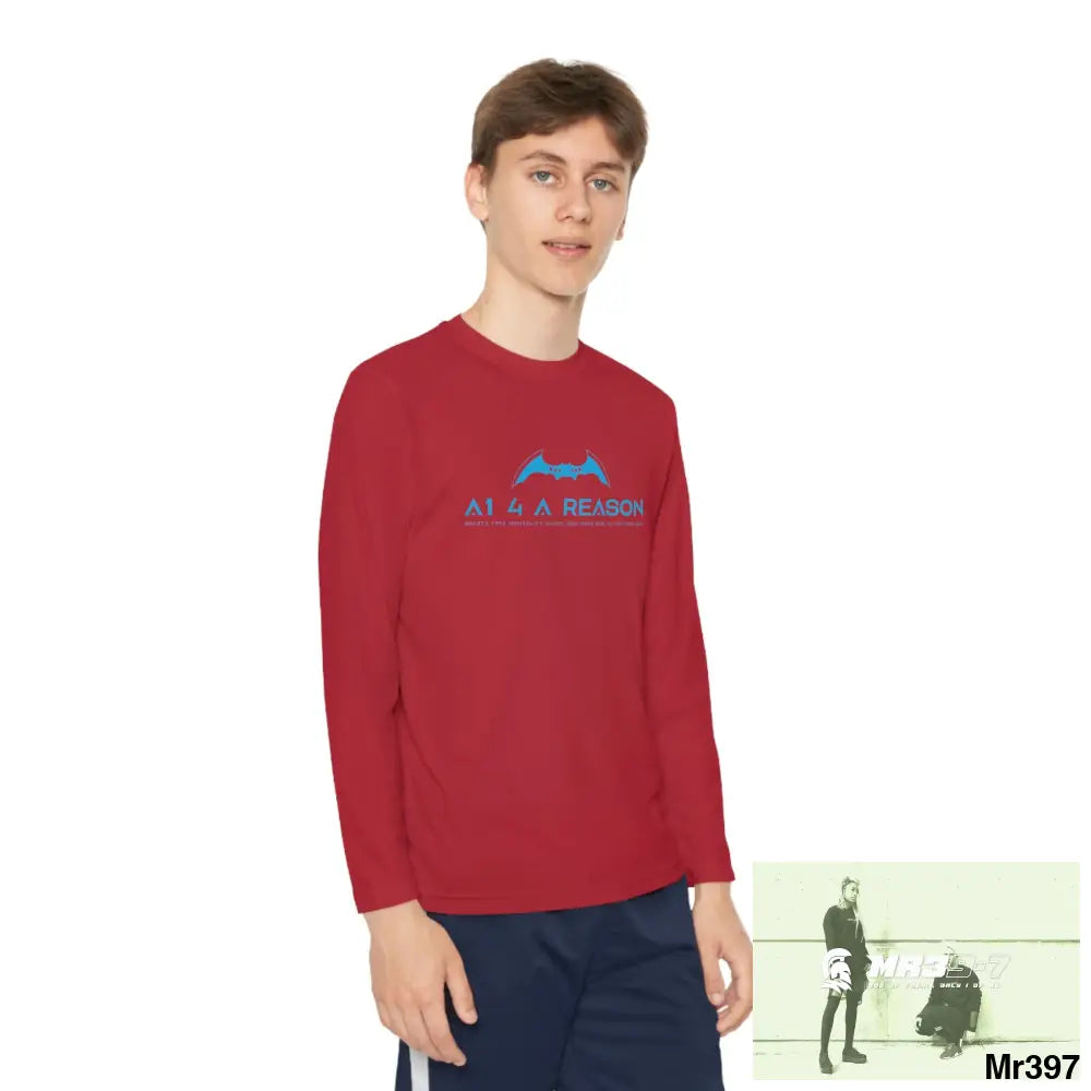 A1 4 A Reason Youth Long Sleeve Competitor Tee Kids clothes