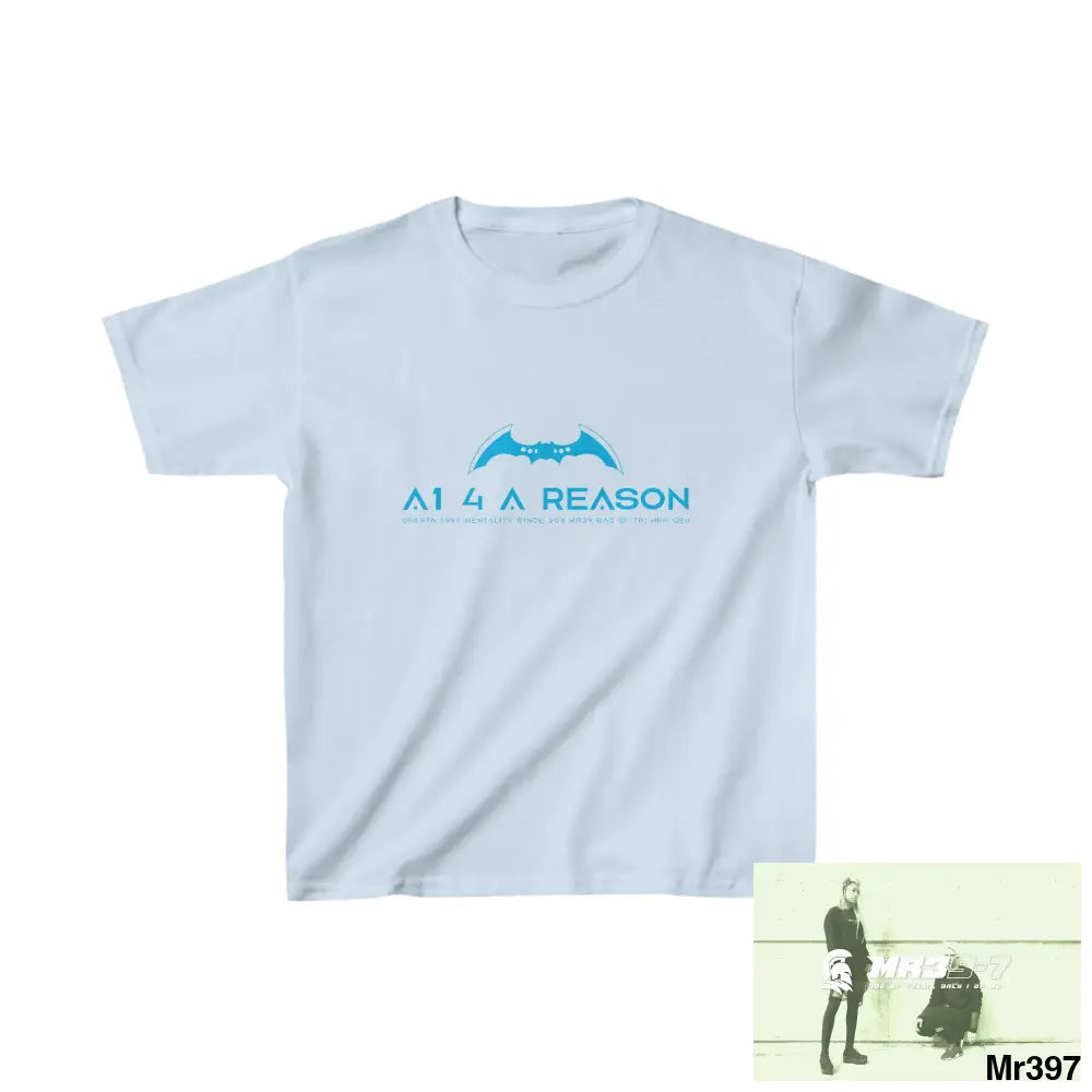 A1 4 Reason - Kids Heavy Cotton™ Tee XS / Light Blue Kids clothes