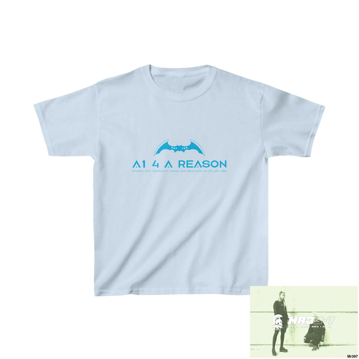 A1 4 Reason - Kids Heavy Cotton™ Tee XS / Light Blue Kids clothes