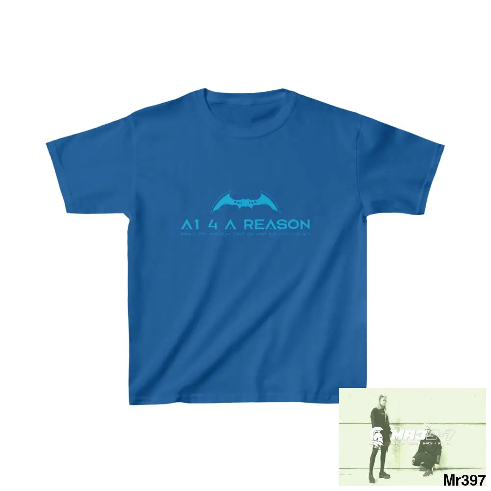 A1 4 Reason - Kids Heavy Cotton™ Tee XS / Royal Kids clothes