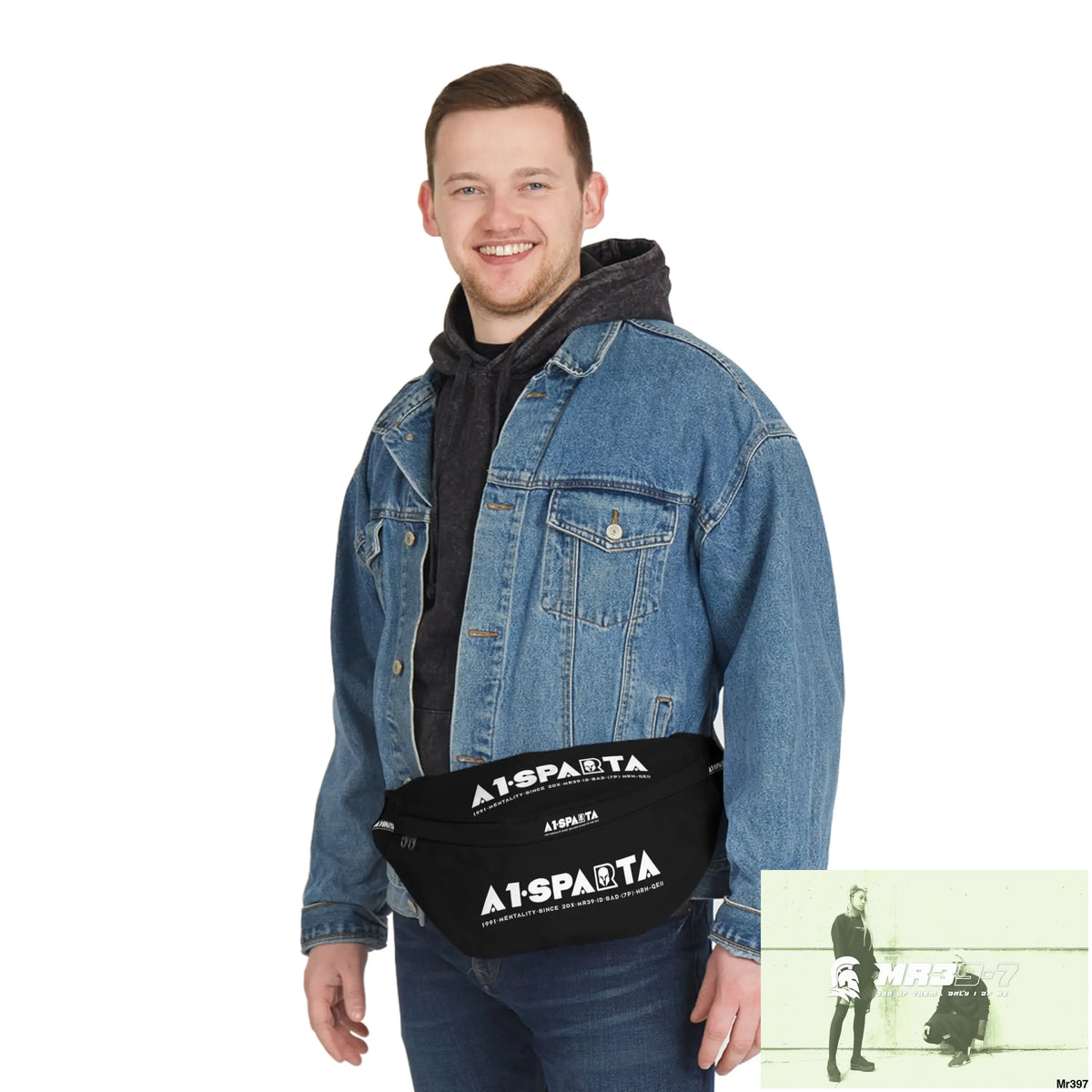 A1-Peace Sparta a1Large Fanny Pack 8’’ × 9’’ × 4’’ Bags