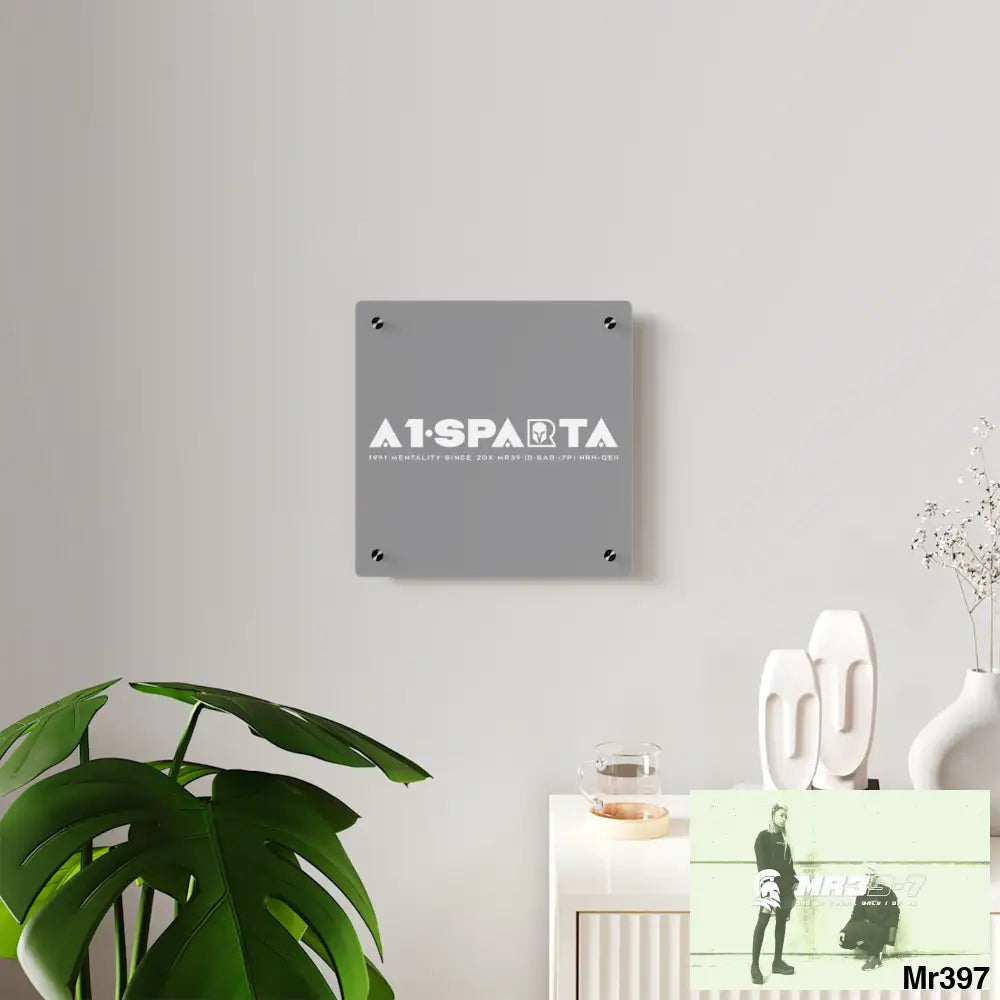A1-Peace Sparta Acrylic Wall Art Panels Home Decor
