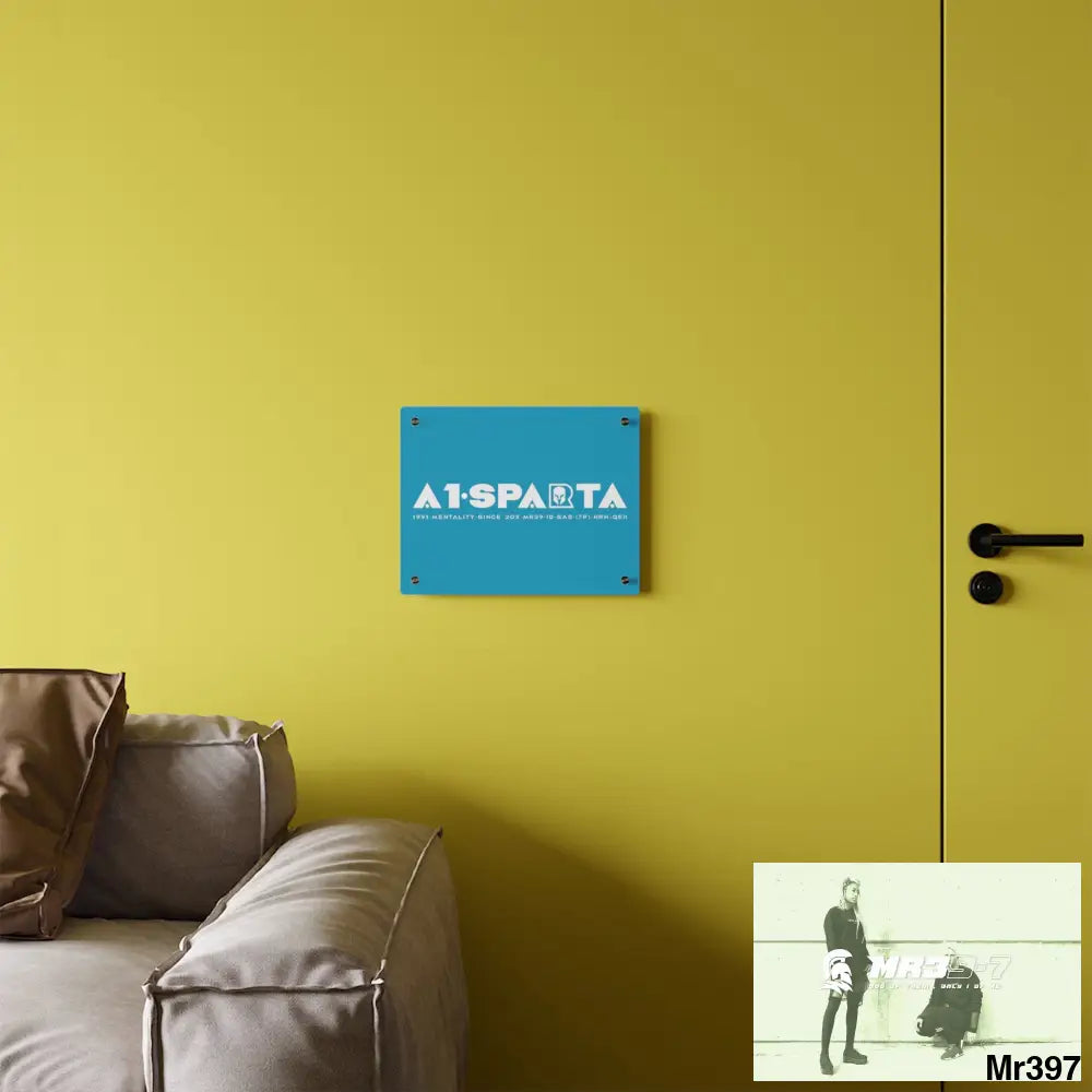 A1-Peace Sparta Acrylic Wall Art Panels Home Decor