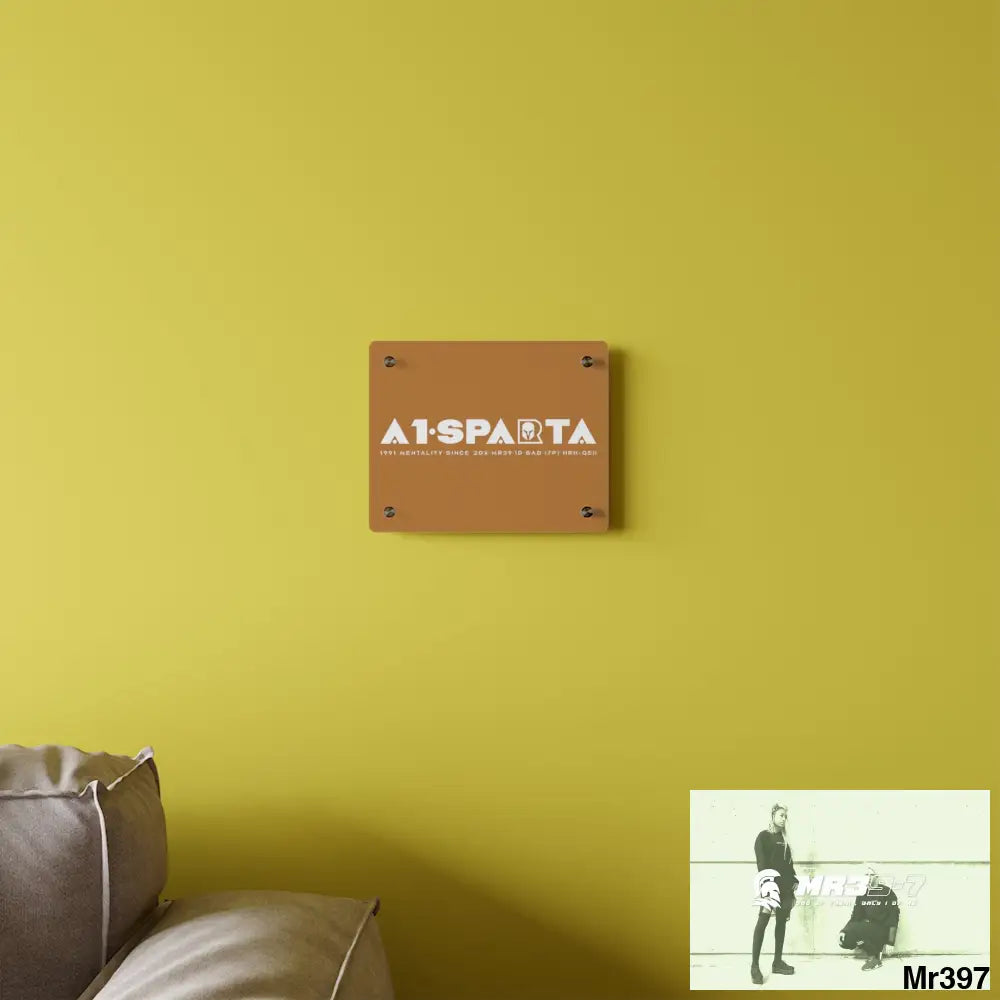A1-Peace Sparta Acrylic Wall Art Panels Home Decor