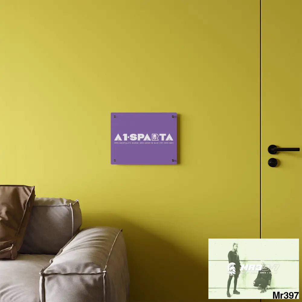 A1-Peace Sparta Acrylic Wall Art Panels Home Decor