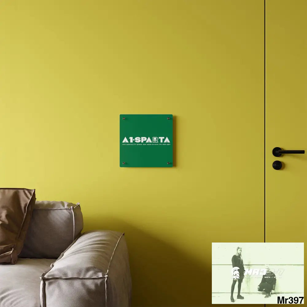 A1-Peace Sparta Acrylic Wall Art Panels Home Decor