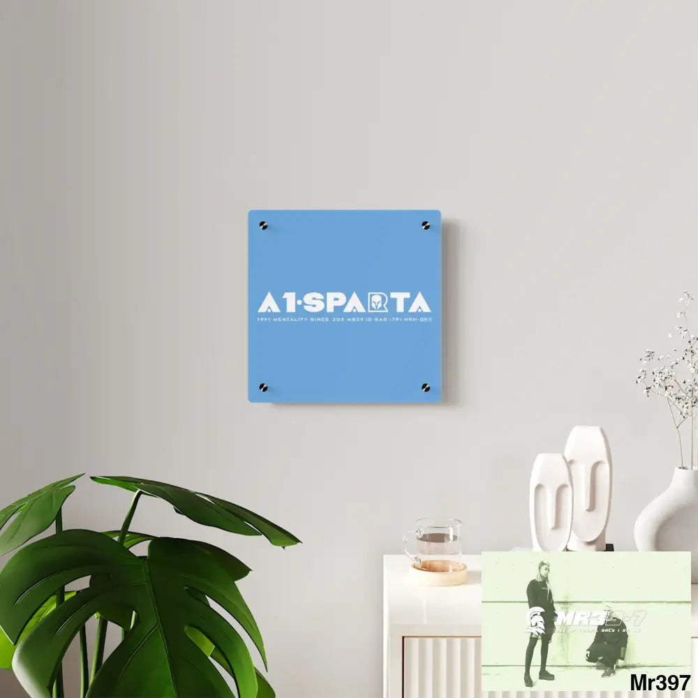 A1-Peace Sparta Acrylic Wall Art Panels Home Decor