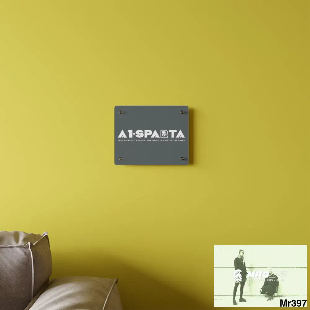 A1-Peace Sparta Acrylic Wall Art Panels Home Decor