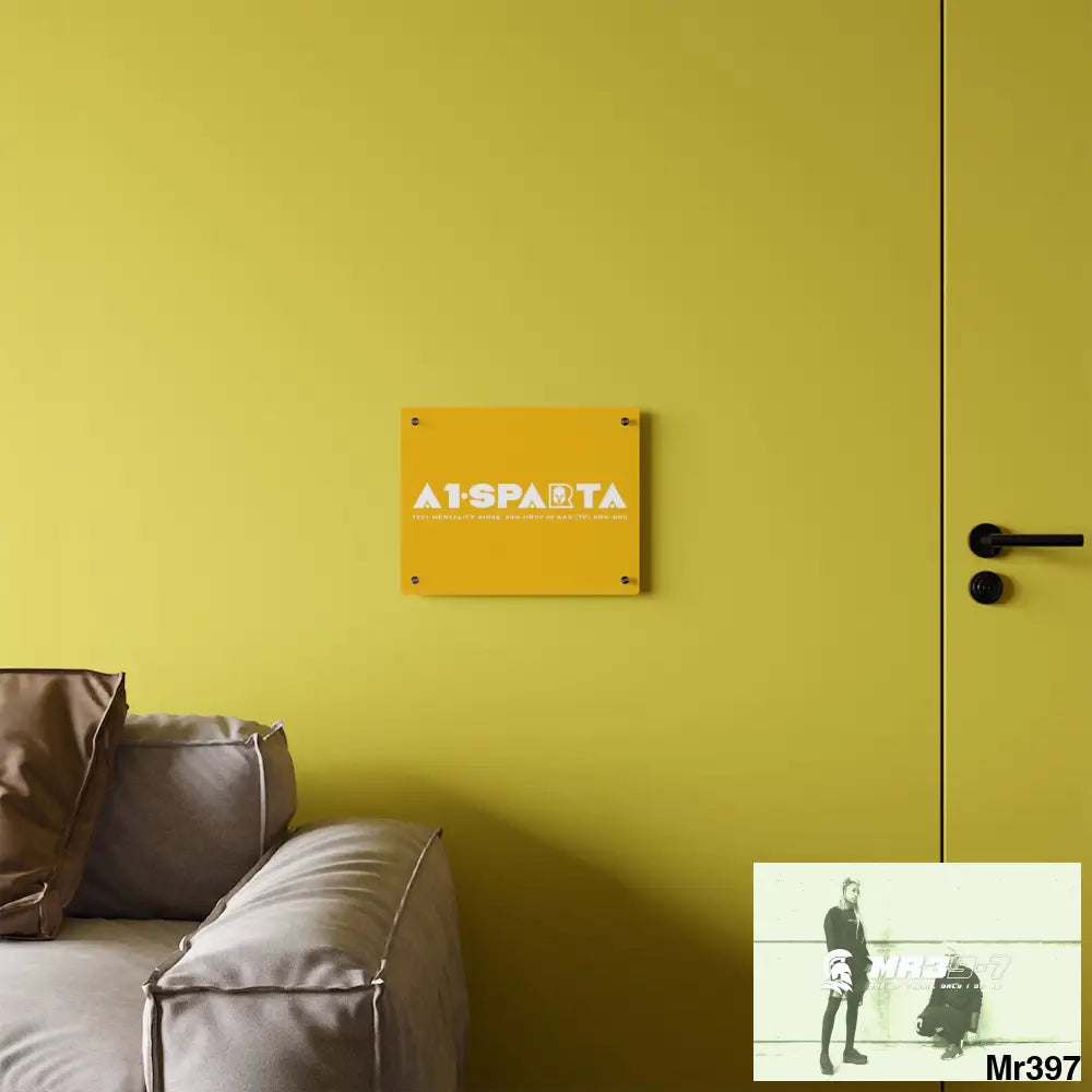 A1-Peace Sparta Acrylic Wall Art Panels Home Decor