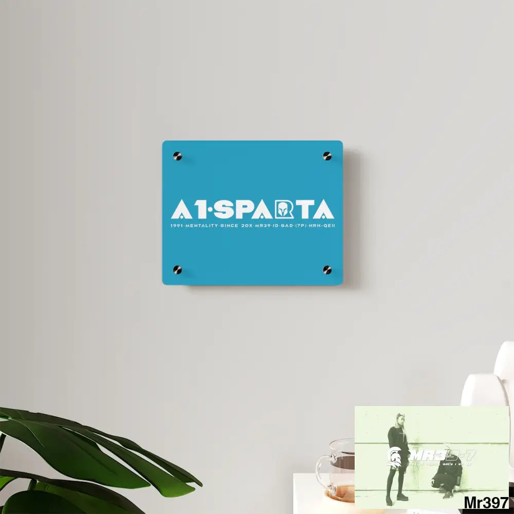 A1-Peace Sparta Acrylic Wall Art Panels Home Decor