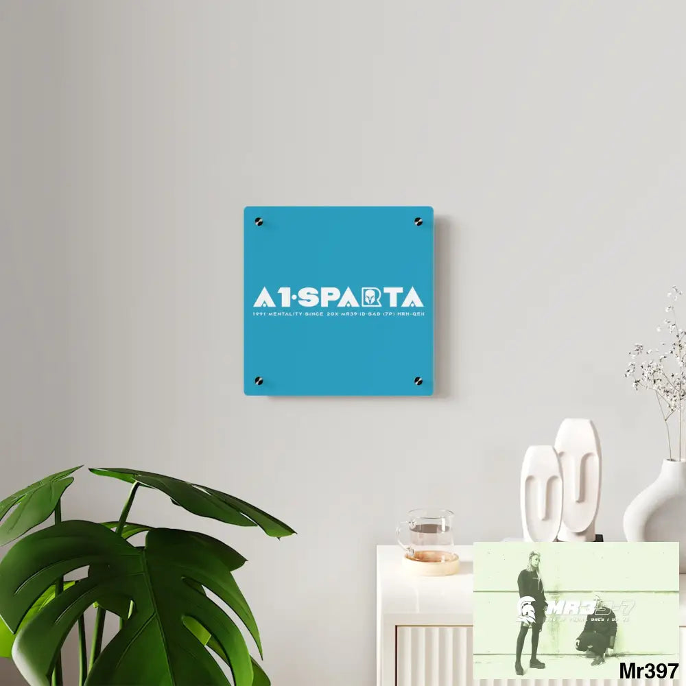 A1-Peace Sparta Acrylic Wall Art Panels Home Decor