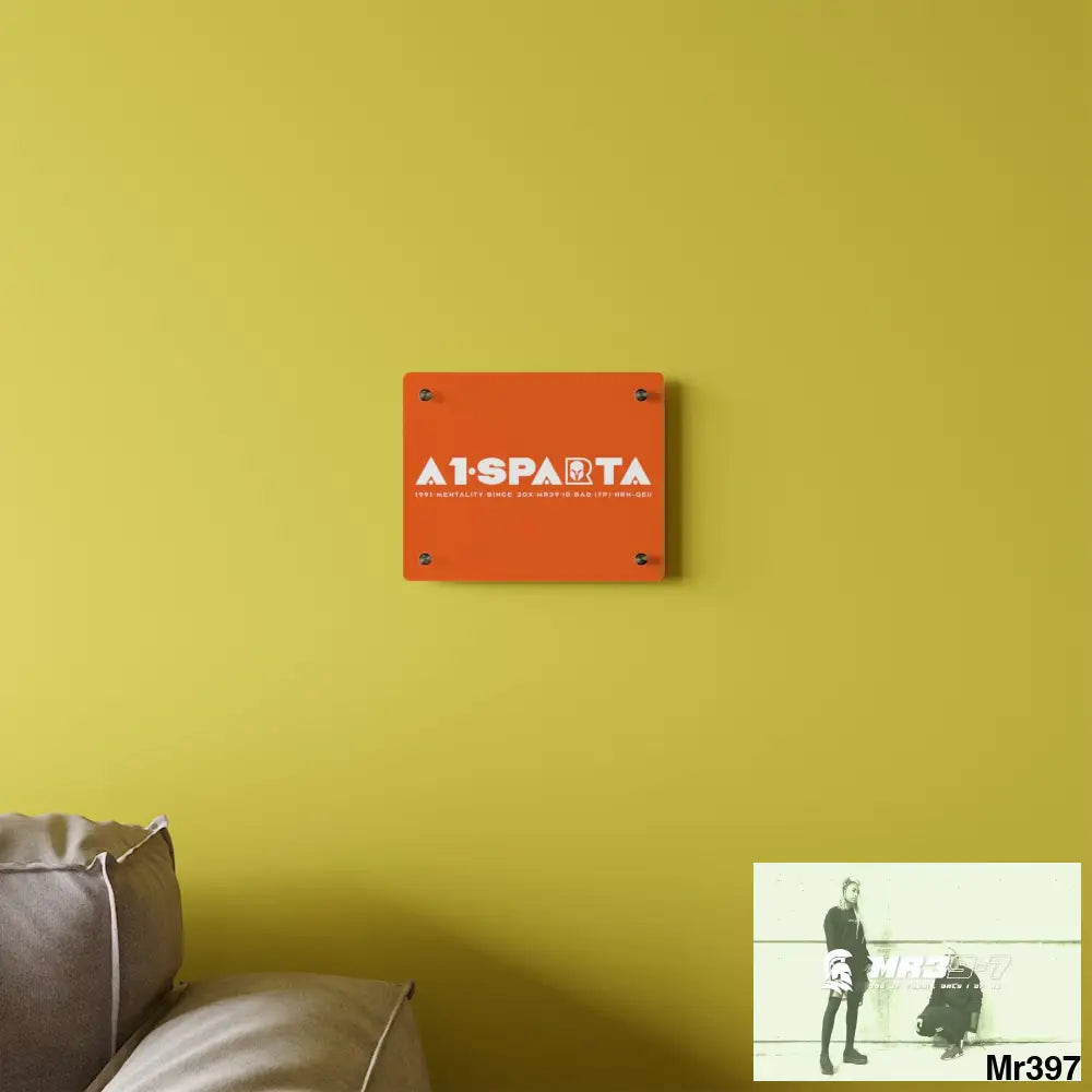 A1-Peace Sparta Acrylic Wall Art Panels Home Decor