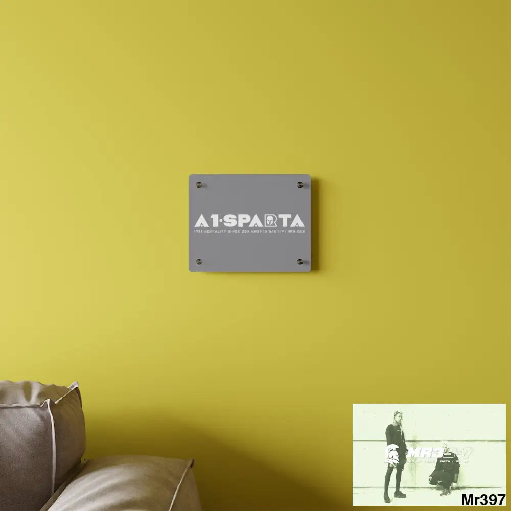 A1-Peace Sparta Acrylic Wall Art Panels Home Decor